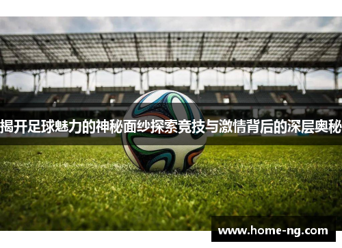 揭开足球魅力的神秘面纱探索竞技与激情背后的深层奥秘