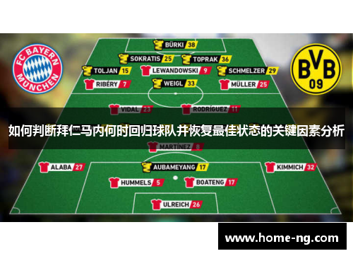 如何判断拜仁马内何时回归球队并恢复最佳状态的关键因素分析 如何判断拜仁马内何时回归球队并恢复最佳状态的关键因素分析